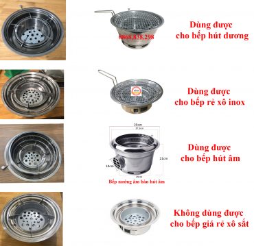 Kiềng dùng cho bếp nướng than hoa BBQ