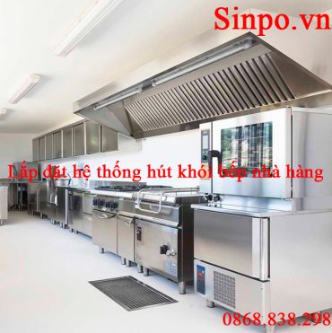 Báo giá lắp đặt hệ thống hút khói bếp nấu ăn công nghiệp tại Hà Nội