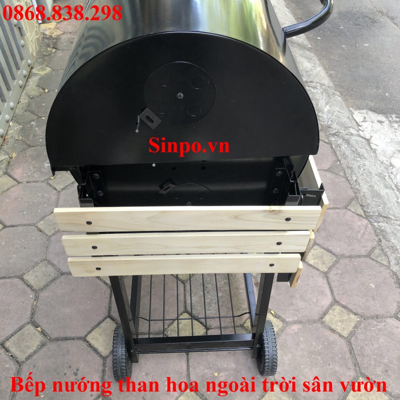 Bếp nướng than hoa ngoài trời sân vườn