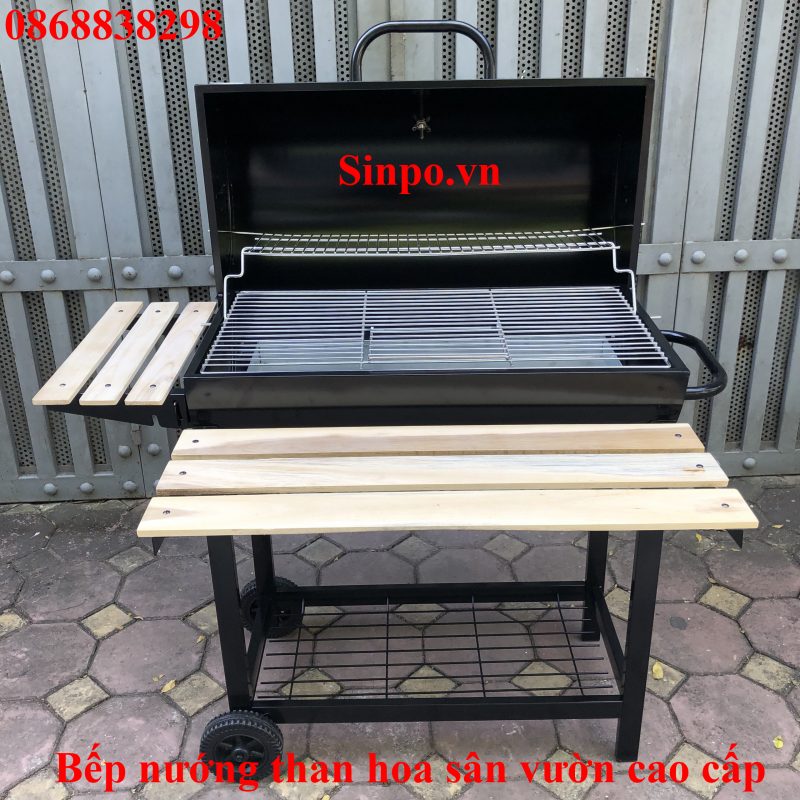 Bếp nướng than hoa sân vườn cao cấp