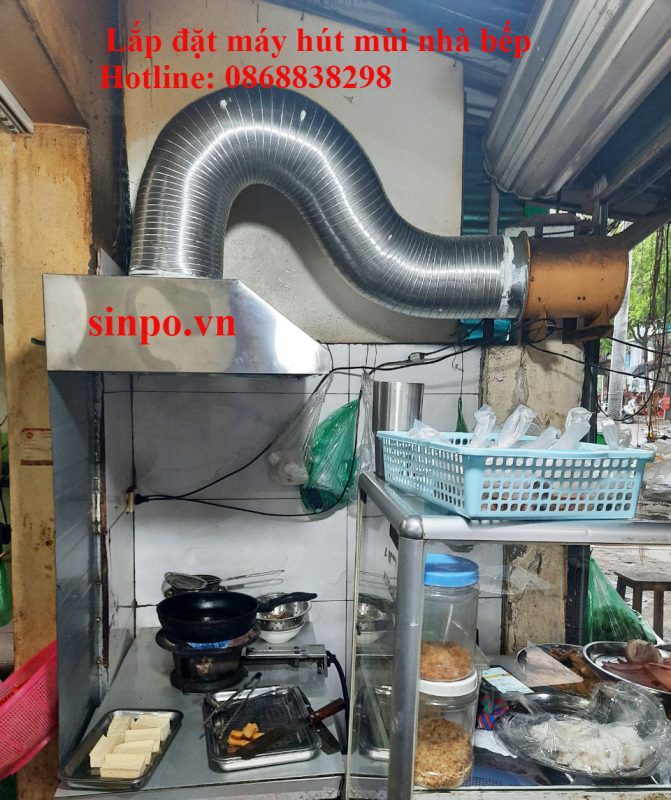 Lắp đặt máy hút mùi bếp gia đình tại Hà Nội