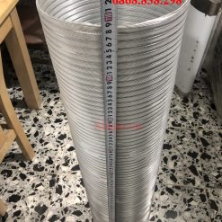 Chiều dài khi chưa dãn ống nhôm nhún D250 mm