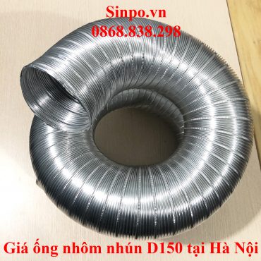Giá ống nhôm nhún D150 mm tại Hà Nội
