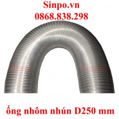 Chuyên cung cấp ống nhôm nhún D250 mm giá rẻ tại Hà Nội