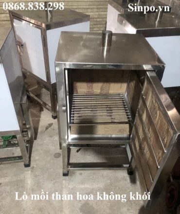 Lò mồi than hoa không khói tại Bắc Ninh