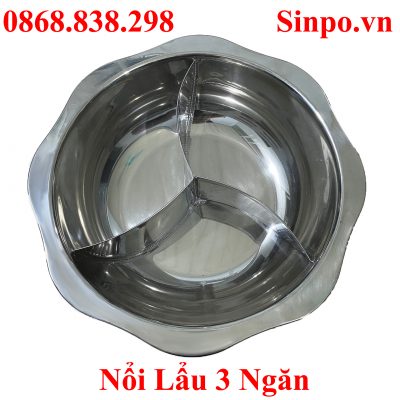 Nồi lẩu 3 ngăn giá rẻ