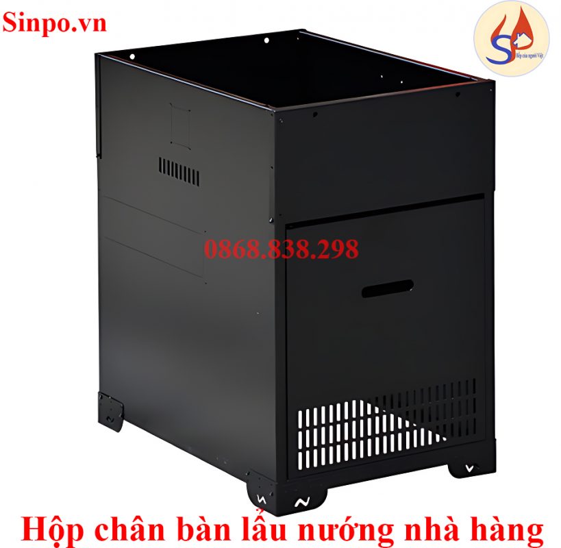 Hộp chân bàn lẩu nướng nhà hàng