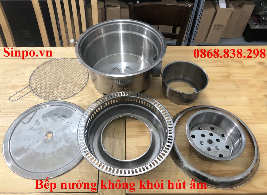 Bát than dùng cho bếp nướng âm bàn hút âm