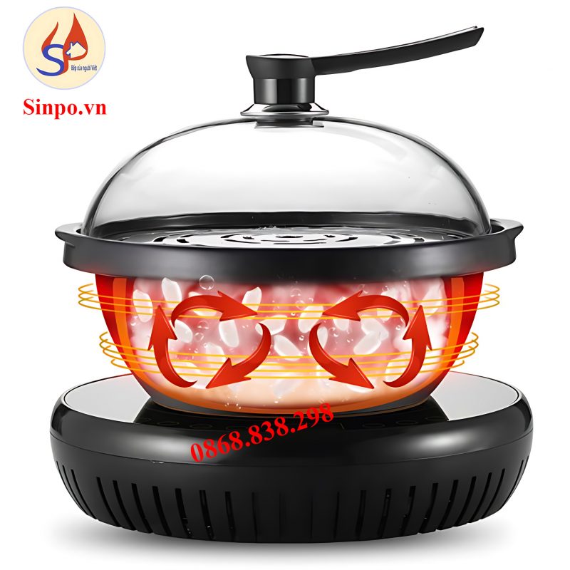Nồi lẩu hơi gia đình chất lượng , giá rẻ tại Hà Nội Bếp cách thuỷ nhiệt
