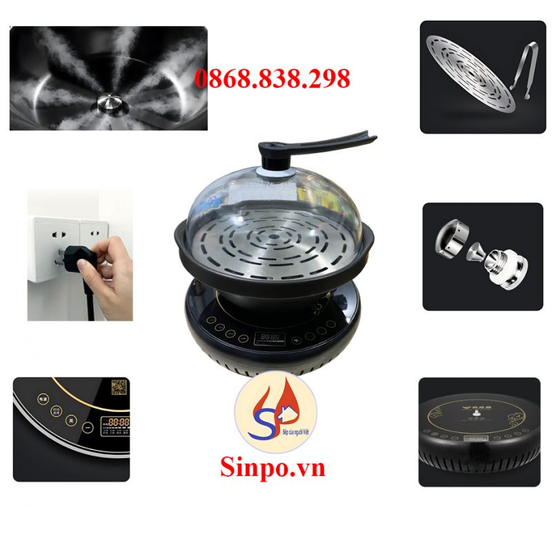 Nồi lẩu hơi gia đình chất lượng , giá rẻ tại Hà Nội Nồi lẩu hơi điện