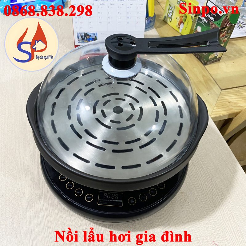 Nồi lẩu hơi gia đình chất lượng , giá rẻ tại Hà Nội Nồi lẩu hơi gia đình