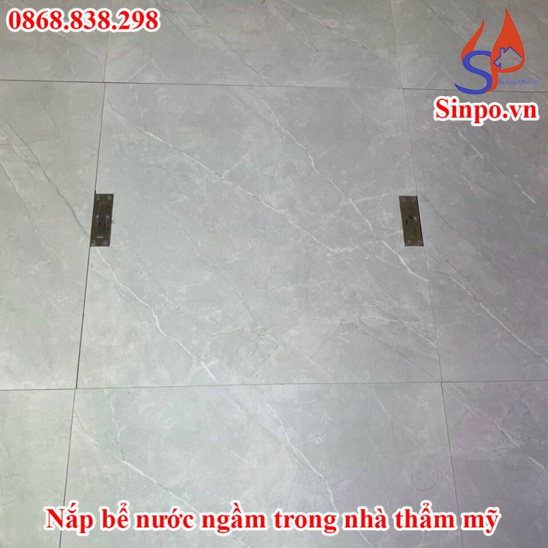 Nắp bể âm sàn 60x60 cho gia đình