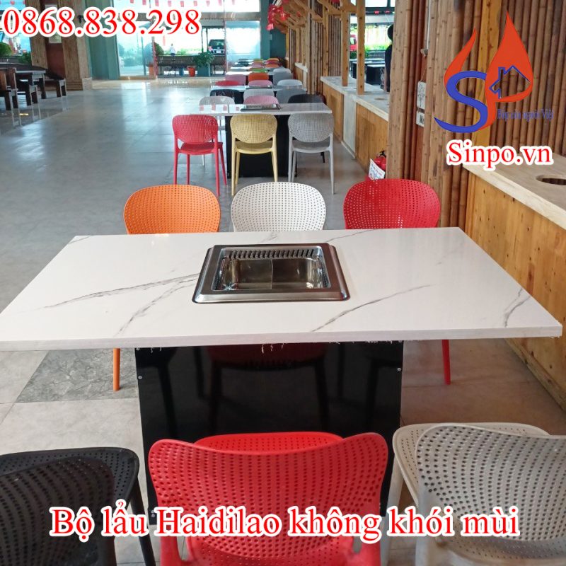 Bộ lẩu Haidilao không khói mùi