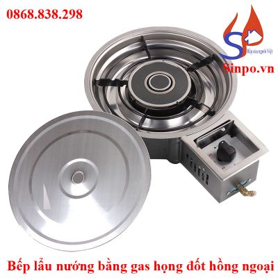 Bếp Lẩu Nướng Bằng Gas