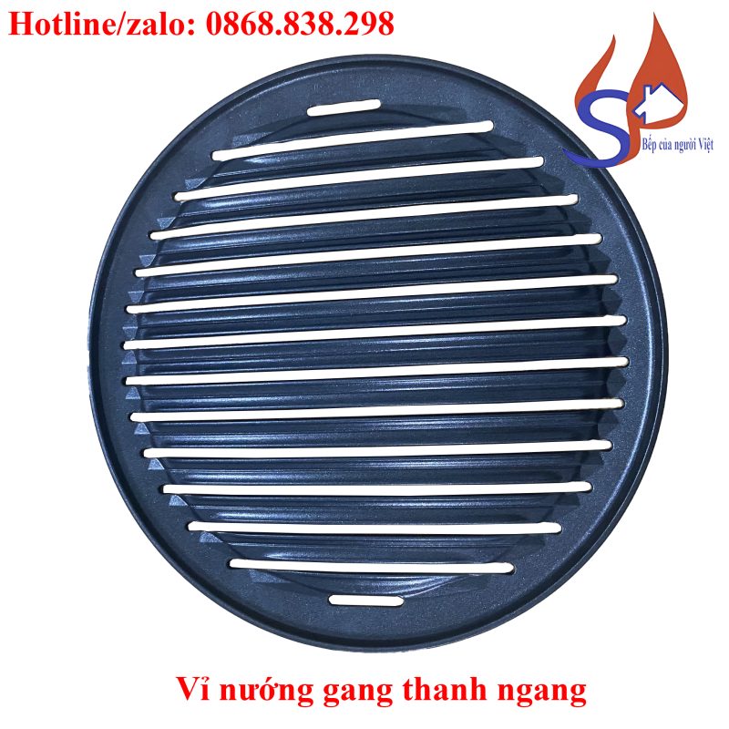 Vỉ nướng gang thanh ngang