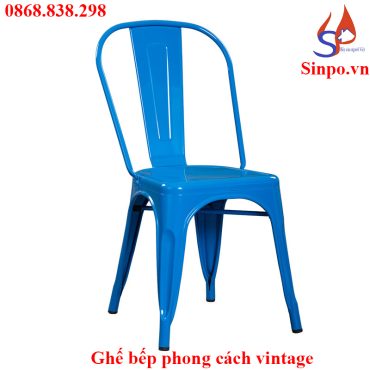 Ghế bếp phong cách vintage