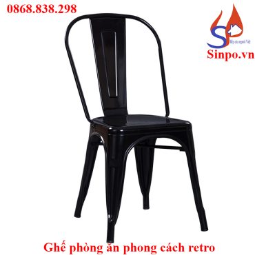 Ghế phòng ăn phong cách retro