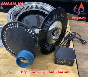 Bếp nướng điện hút khói âm