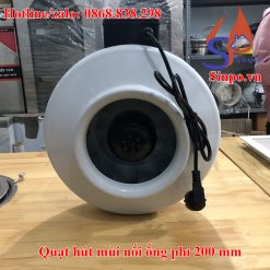 quat hut mui noi ong phi 200 mm
