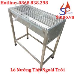 lo nuong thit ngoai troi