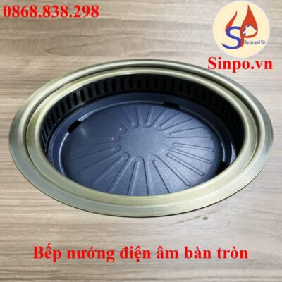 Bếp nướng điện tròn cho nhà hàng